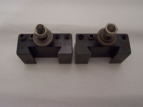 TWO ALORIS BXA 1 QUICK CHANGE TOOL HOLDERS