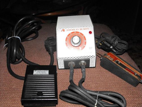 American Beauty Electronic Resistance Soldering Unit Model 105 A3