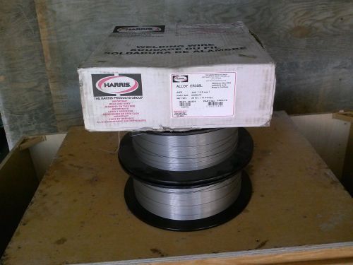 Harris 15lb partial spool .035 alloy er308l stainless steel mig welding wire for sale