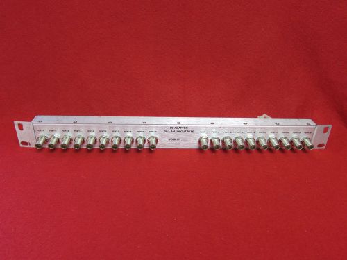 Symmetricom SSU I/O Adapter Balun Outputs 20-Port Slot Panel 22013068 001 0