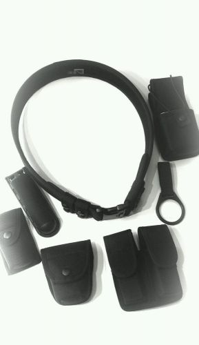 N.B.C. Tactical DUTY Police, Security, EMT, SWAT Utility Belt Black