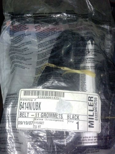 Miller by honeywell 6414n/ubk body belt, universal, tongue buckle for sale
