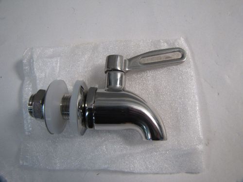 Stainless Works SSS010 Polished Stainless Steel Dispenser Spigot NEW