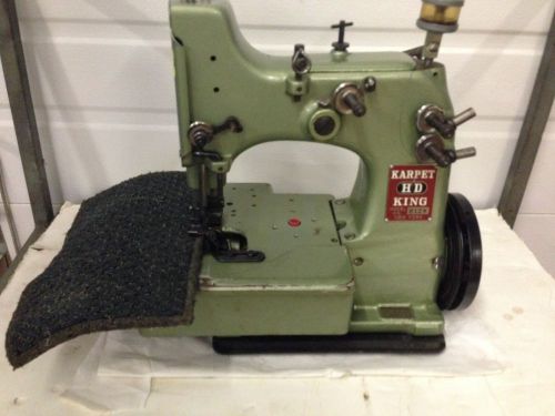 KARPET  KING  812K   HEAVY DUTY  CARPET SERGER   INDUSTRIAL SEWING MACHINE