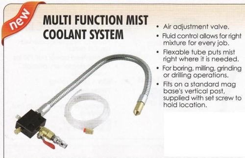 Multi Function Mist Coolant System Air Adjustment Valve