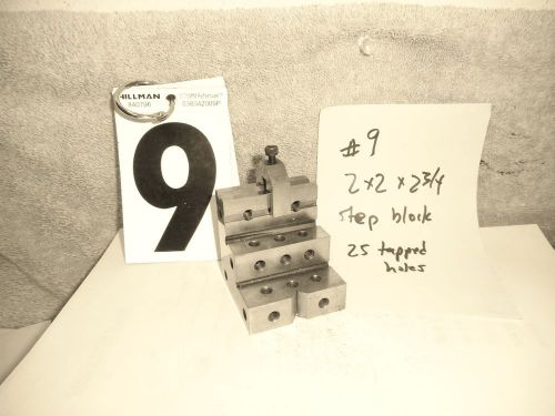 Machinists 2/19 USA   # 9 USA  V Groove   Fixture Block #9 WOW!!!