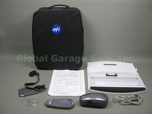 X-RIte EFI Eye-One ES-1000 Rev D UVcut Color Profiler Spectrophotometer +Case NR