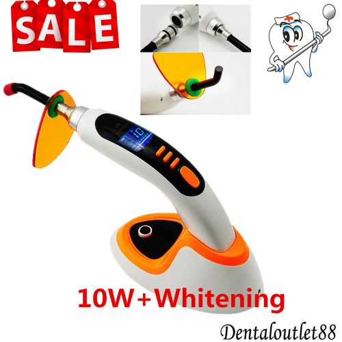 SALE10W ORANGEWireless LED Dental Curing Light Lamp Teeth Whitening Accelerator