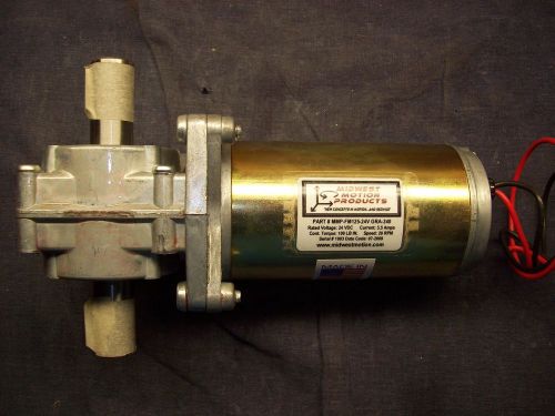 New MMP 24V Dual Shaft Gearmotor 5.5 A 100 in/lbs 20 RPM FM125-24V GRA-240