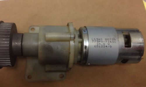 24 Volt DC Motor with Transmission