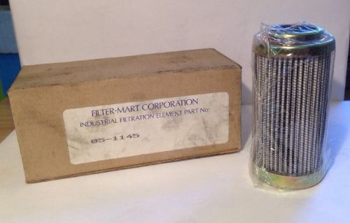 NEW OEM 05-1145 FilterMart PLEATED MICROGLASS ELEMENT NOS