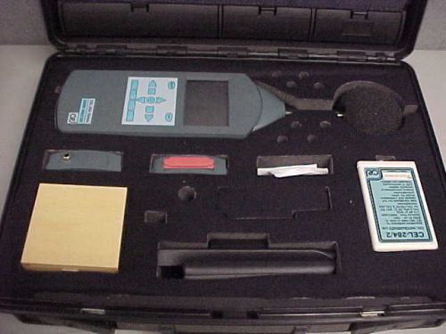 CEL 500 SOUND ANALYZER 573.C1L w/ 192/2F MIC  284/2 CALIBRATOR  KIT