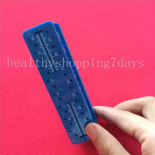 DENTAL Endo Block ProTaper Files Measuring Tools Accessory Endodontic Ruler CE