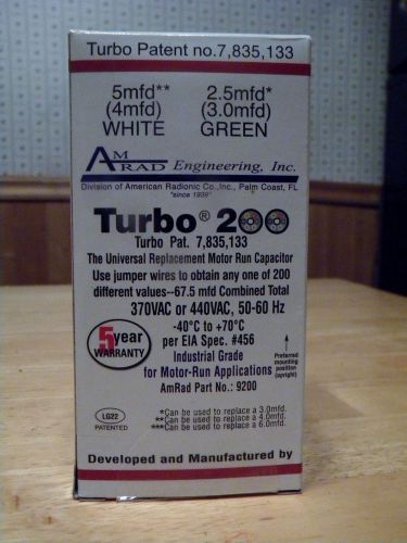 AmRad TURBO 200 PN 9200  (NEW)