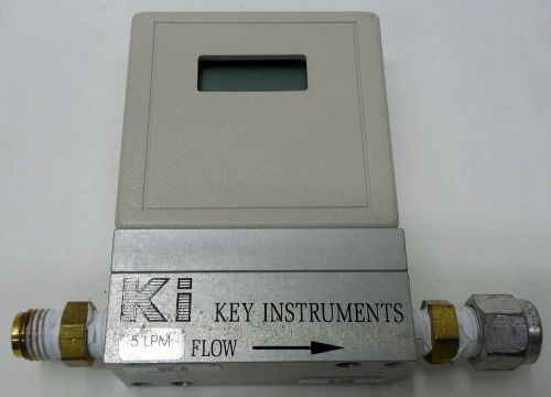 KI KEY INSTRUMENTS MODEL PV005LPMVRDO FLOW METER ASSEMBLY 1/4&#034; COMPRESSION