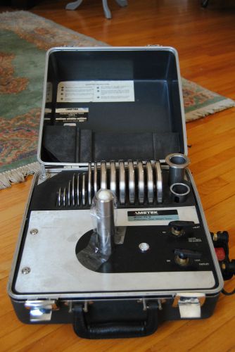 Ametek pk ii pk2-854wc-ss pneumatic deadweight tester for sale