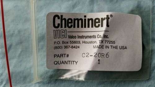 Cheminert VICI P/N C2-20R6 Replacement Rotor for 6 Port Injector. New in Package
