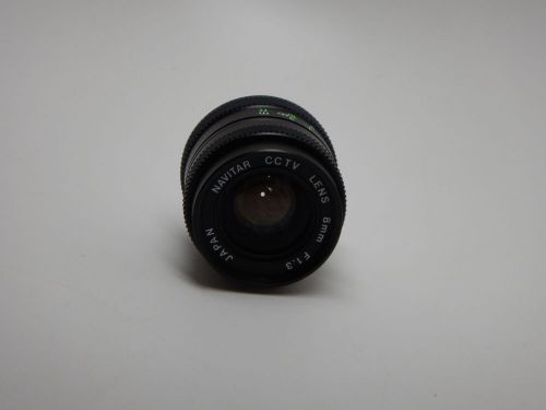 NAVITAR CCTV LENS 8 MM F 1.3