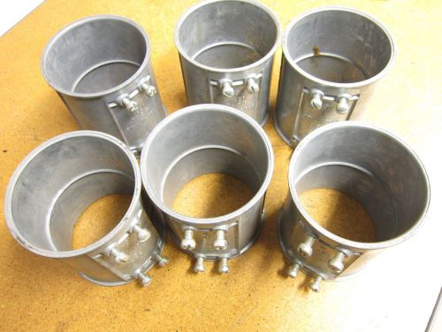 Neer tc-518 emt/al/imc/rigid 3&#034; set screw couplings 4-1/2&#034; length new (lot of 6) for sale