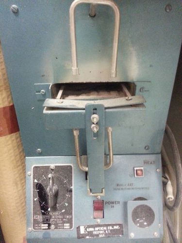 Vintage Kirk Optical Lens Tempering Oven  AA2