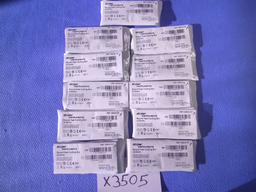 Stryker 1608 Round Fast Cutting Bur Assorted STERILE (Lot of 10)