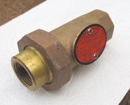 Cash Acme 3\4 inch Dual Check Valve Watts 007