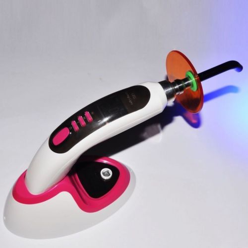 NEW D Dental Wireless Cordless LED Curing Light Lamp + radiometer for dentist ca