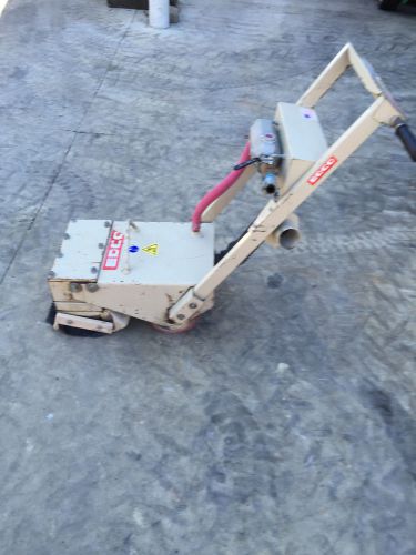 Edco  CD-5 walk behind scarifier, concrete consruction, heavy, remodeling