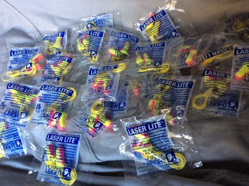 LL-30 LASER-LITE EARPLUGS W/CORD - Drag Races, Hunting, Fishing, &amp; Construction