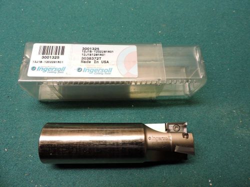 INGERSOLL 1.250&#034; HI-POS 0 DEGREE INSERT DRILL #12J1B-1202281R01 THRU COOLANT