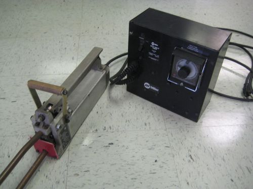 Miller spot welder lmsw-52t 220v w/weld timer for sale