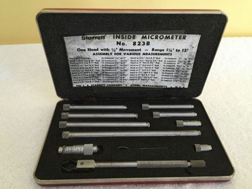 Starrett 823B Tubular Inside Micrometers