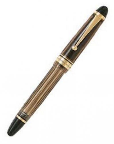 Pilot custom &#034;custom 823 - plunger type / brown&#034; (nib : fine) for sale