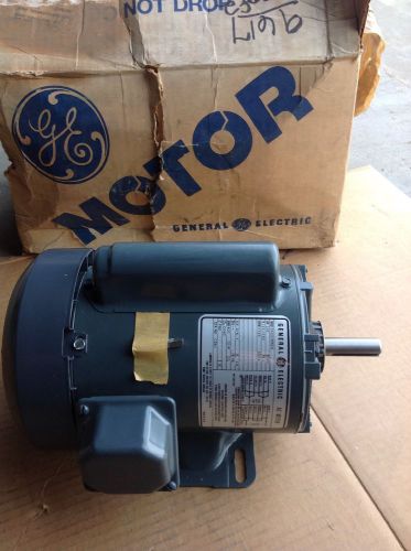 GE AC Motor 5KC37RN24 1/2HP 60Hz 112/230V 1PH 1725RPM