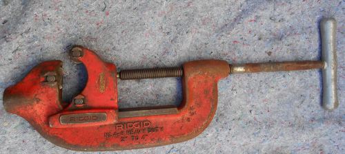 Ridgid No-4S Heavy Duty Pipe Cutter 2&#034; to 4&#034; Capacity 4-S - Broken Cutter Wheel