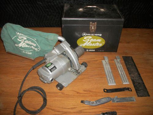 ARMSTRONG - MODEL S-856 SEAM MASTER -Flooring / Linoleum Saw Kit in case