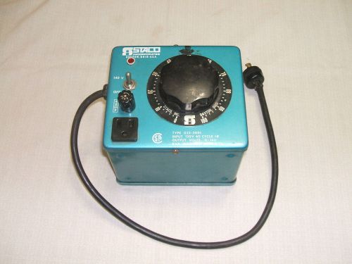 Staco Inc  0-140 volts  Dayton Ohio  type 033-2001