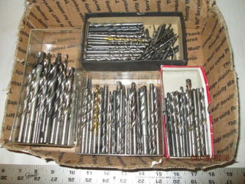 MACHINIST LATHE MILL HUGE Lot of Machinist Drills Cutters