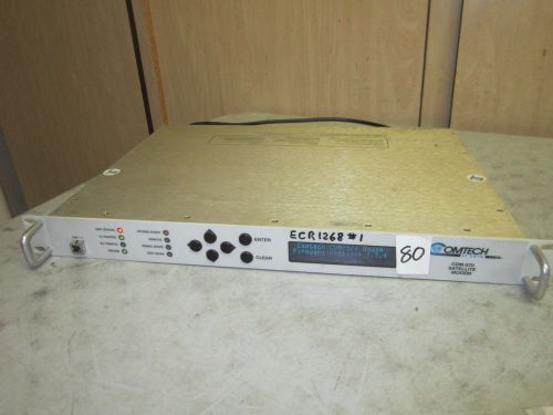 COMTECH EF DATA CDM-570 SATELLITE MODEM OPTIONS 04 10