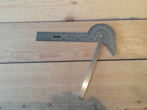 General hardware no. 16 protractor center finder gauge gage machinist lathe tool for sale