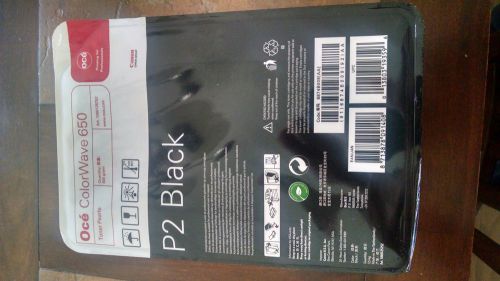 New!! Genuine Oce Colorwave 650 P2 Black Toner Pearl OEM New in Box