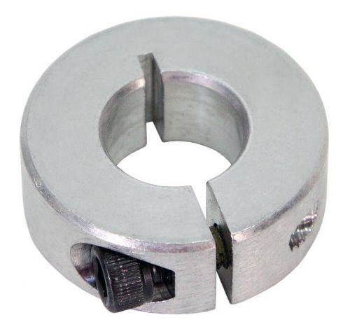 1/2&#034; bore aluminum clamping collar (#6157k14) for sale