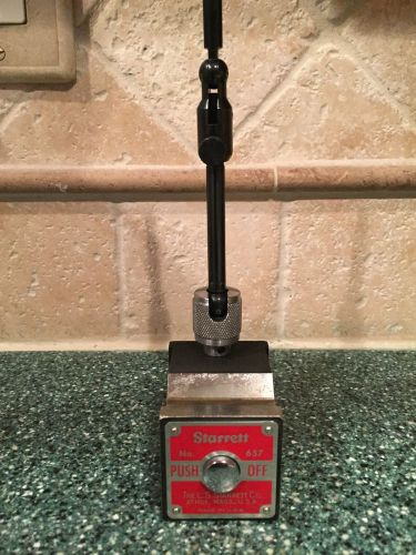 Starrett No.657 Magnetic Base Indicator Holder Tool