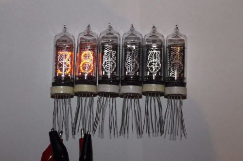 Nixie in-14 clock digit tubes 6 pcs/lot new from old stock! for sale