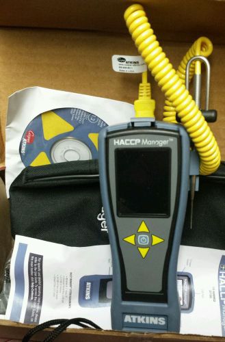 Cooper atkins 37100 haccp manager handheld  unused for sale