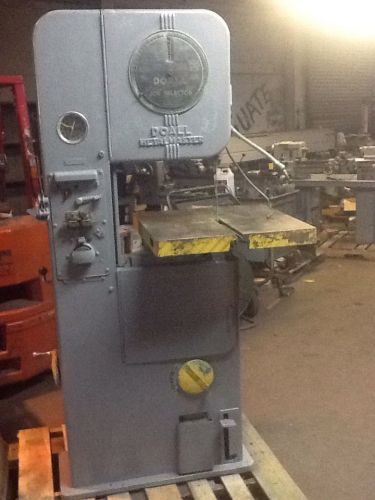 DoALL 16&#034; VERTICAL METAL CUTTING BAND SAW  w/ Blade Welder