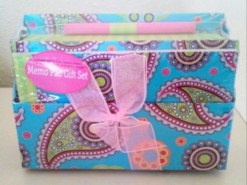 Memo Pad Gift Set- Brand New