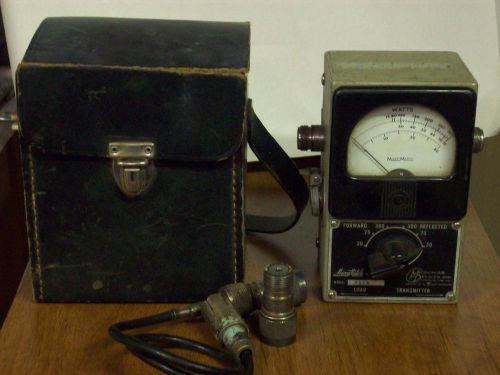 VINTAGE Microwave Power Meter MicroMatch 711N Microwave Devices Inc. Bendix