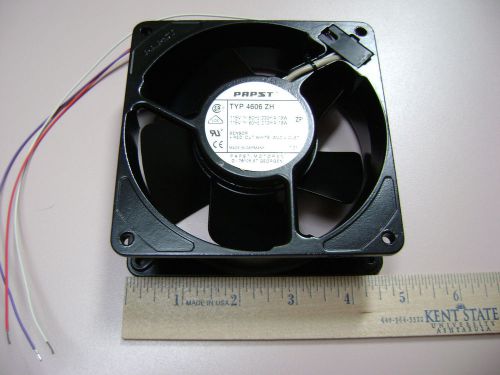 Ebm Papst 4606Zh Axial Fan,119Mm, 115Vac,105.9Cfm, 45Dba