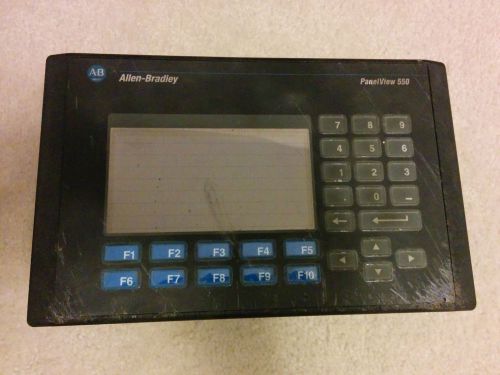 Allen Bradley 2711-B5A5 SER H FRN 4.41 PanelView550  KEY+Touchscreen